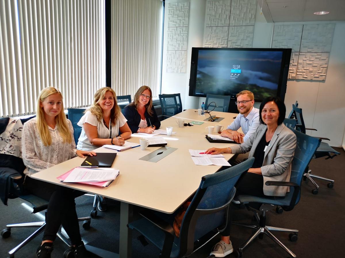 Petter og Tove G. i møte med Utdanningsdirektoratet