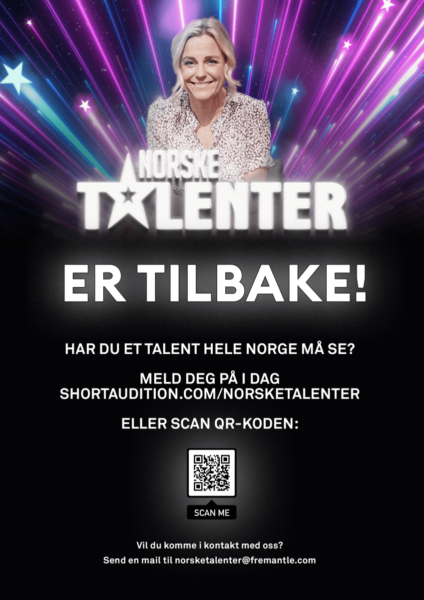 Plakat – Norske talenter er tilbake